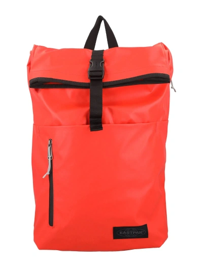 Eastpak Up Roll Tarp Backpack In Orange