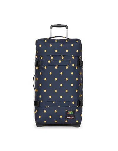 Eastpak Wheeled Luggage In Midnight Blue