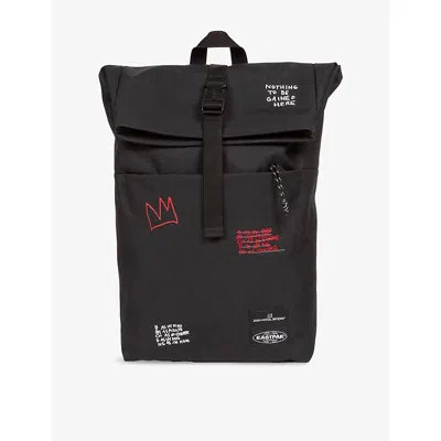 Eastpak Womens Basquiat X  Up Roll Woven Backpack Basquiat Quotes