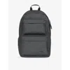 Eastpak Womens Padded Double Logo-patch Shell Backpack Black Denim