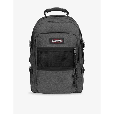 Eastpak Womens  Suplyer Logo-patch Denim Backpack In Black Denim
