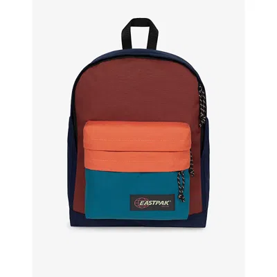 Eastpak Womens  Kittery Pak'r Woven Backpack In Vintage Block Rust