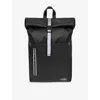 Eastpak Womens Tarp Black Up Roll Woven Backpack In Black
