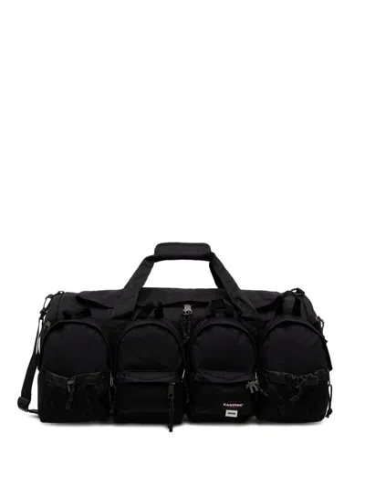 Eastpak X Avavav Backpack-style-pocket Travel Bag In Black