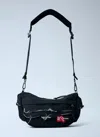 Eastpak X Diesel Distressed Logo Patch Shoulder Bag In Black