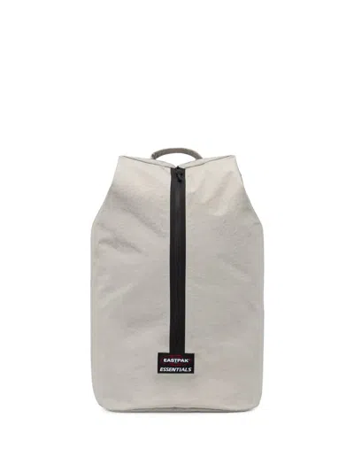 Eastpak X Fear Of God Essentials Logo-patch Backpack In Gray