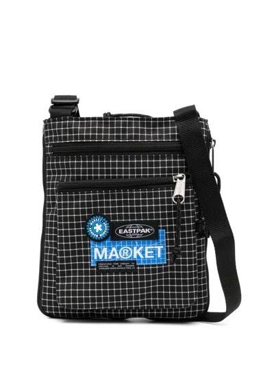 Eastpak X Market Studios Rusher Shoulder Bag In Black