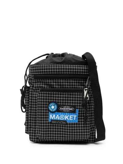 Eastpak X Market Studios Triangle Shoulder Bag In Black