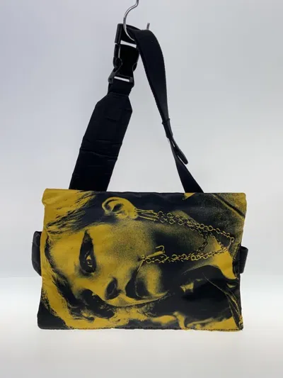 Pre-owned Eastpak X Raf Simons Poster Shoulder Bag In Yellow