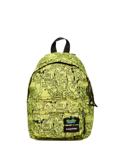 Eastpak X Spongebob Squarepants Mini Orbit Spongebob-print Backpack In Blue