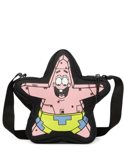 Eastpak X Spongebob Squarepants Mini Star Graphic-print Bag In Purple