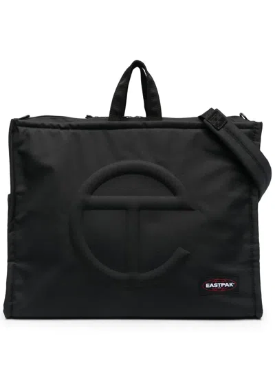 Eastpak X Telfar Large Shopper Backpack In Schwarz