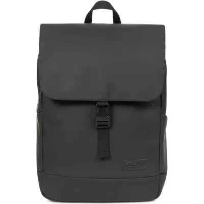 Eastpak Yarin Cnnct F Matte Black Backpack In Orange