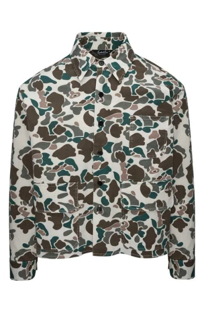Eastside Golf Birdie Hunter Camouflage Print Jacket In Multi