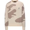 Eastside Golf Camo Crewneck Golf Sweater In Brown
