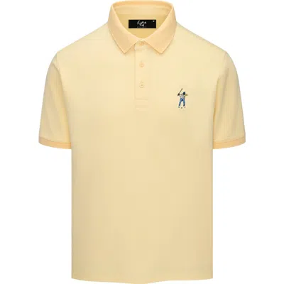 Eastside Golf Core Cotton Blend Piqué Polo In Neutral