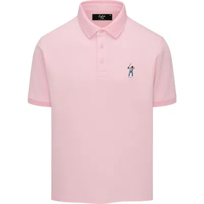 Eastside Golf Core Cotton Blend Piqué Polo In Pink