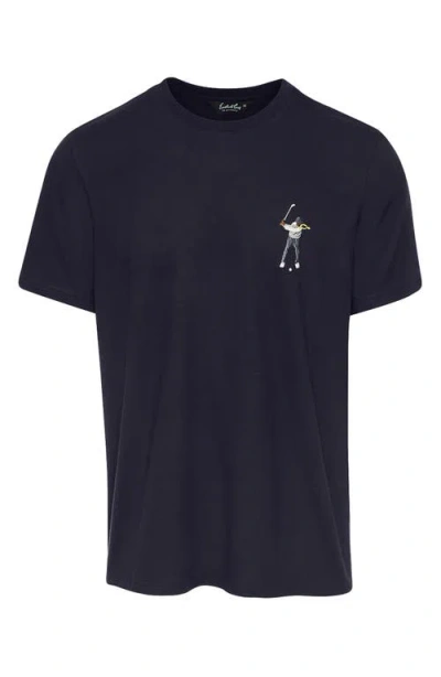 Eastside Golf Core Embroidered T-shirt In Black