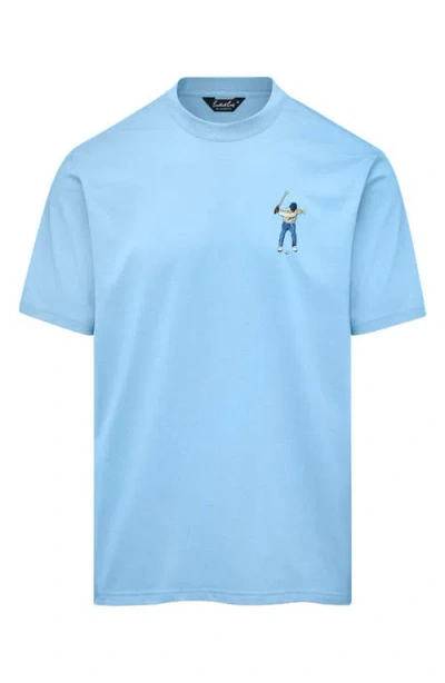 Eastside Golf Core Embroidered T-shirt In Blue