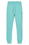 Eastside Golf Core Fleece Joggers In Aqua Sky