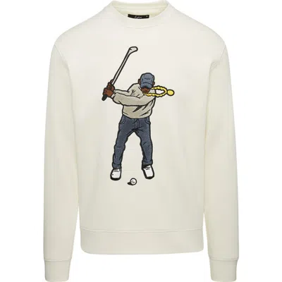 Eastside Golf Core Fleece Sweatshirt In Neutral