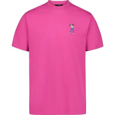 Eastside Golf Core Swingman T-shirt In Pink