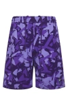 Eastside Golf Drawstring Waist Golf Shorts In Violet Stone Shatter