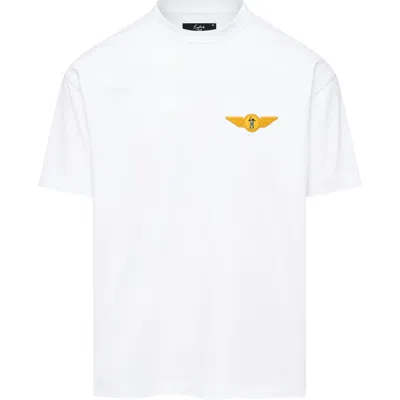 Eastside Golf Eastside Air Logo Patch Graphic T-shirt In White