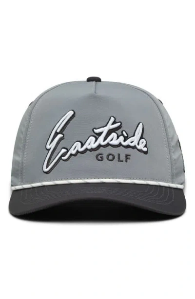 Eastside Golf Five Panel Two-tone Golf Hat In Gray
