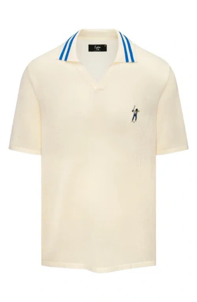 Eastside Golf Johnny Collar Polo In Gray