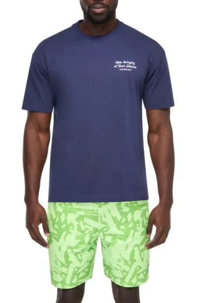 Eastside Golf Keep Swinging Graphic T-shirt In Blue