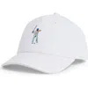 Eastside Golf Links Embroidered Adjustable Baseball Cap In White