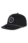 Eastside Golf Pro Series Snapback Hat In Black
