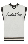 Eastside Golf Relaxed Fit Sweater Vest In Jet Stream