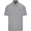 Eastside Golf Snap Placket Performance Golf Polo In Animal Print