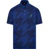 Eastside Golf Snap Placket Performance Golf Polo In Blue