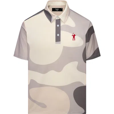 Eastside Golf Snap Placket Performance Golf Polo In Multi
