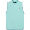 Eastside Golf Stretch Nylon Windbreaker Golf Vest In Aqua Sky