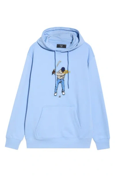 Eastside Golf Swingman Core Fleece Hoodie In Blue