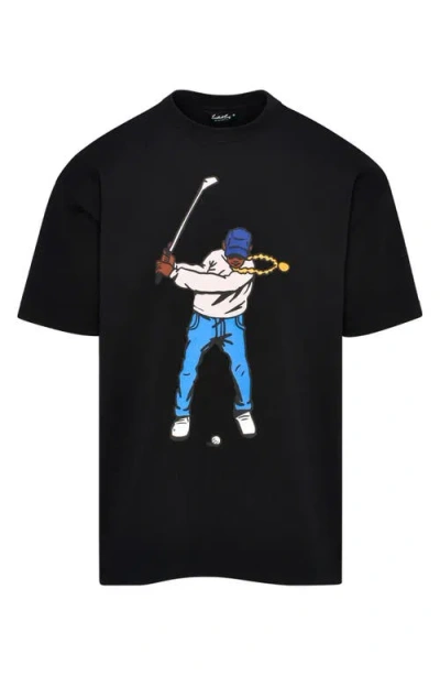 Eastside Golf Swingman Graphic T-shirt In Black