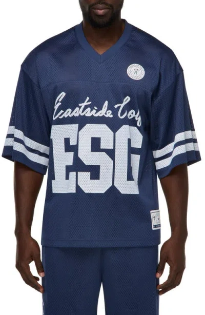 Eastside Golf Walk-on Graphic Jersey In Blue