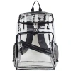 Eastsport Clear Top Loader Backpack In Black