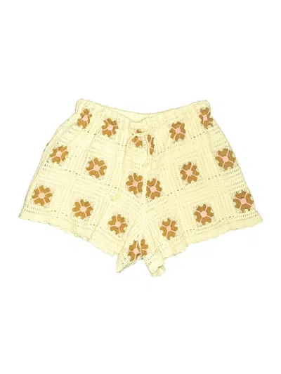 Pre-owned Easy Clothes Shorts In Yellow