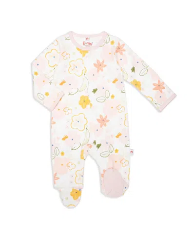 Easy Magnetic Close Baby Unisex Long Sleeve Footie In Brittany