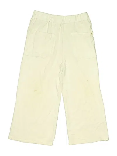 Pre-owned Easy Peasy Kids' Cargo Pants In Ivory