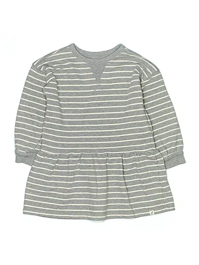 Pre-owned Easy Peasy Kids' Dress In Gray