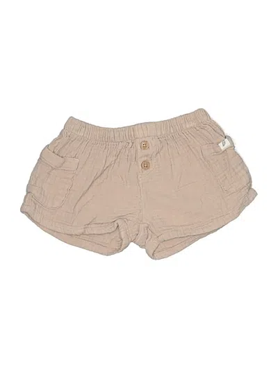 Pre-owned Easy Peasy Babies' Khaki Shorts In Brown