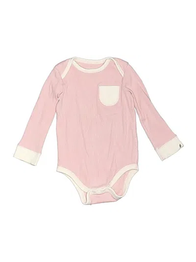 Pre-owned Easy Peasy Babies' Long Sleeve Onesie In Pink