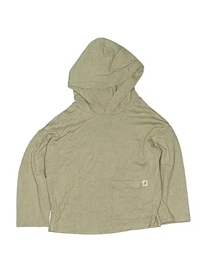 Pre-owned Easy Peasy Kids' Pullover Hoodie In Tan