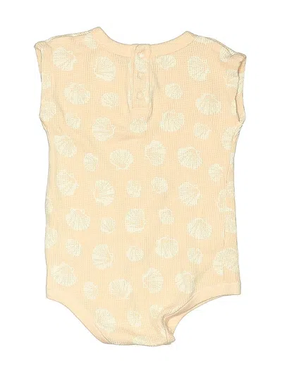 Pre-owned Easy Peasy Kids' Short Sleeve Onesie In White